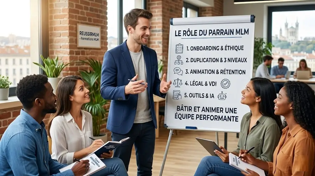 rôle du parrain MLM